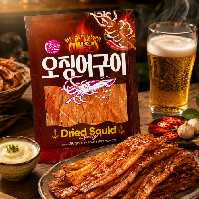[Donghaero Seafood] Spicy Grilled Squid