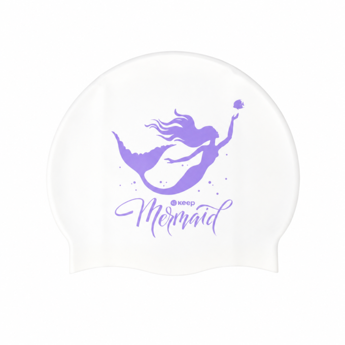 keep swimming silicone swim cap