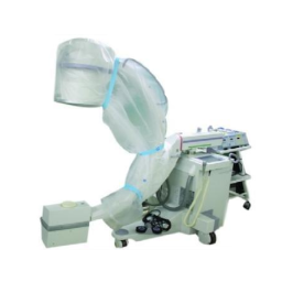 C-arm and head cover