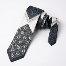 [British Museum Gift Shop Collection] Dan-chung Silk Necktie Black